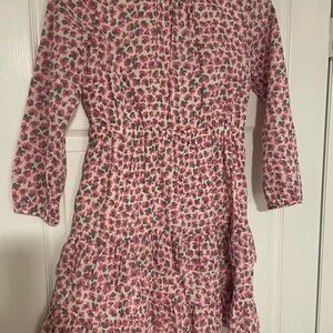 Crewcuts Pink Floral Kids Dress